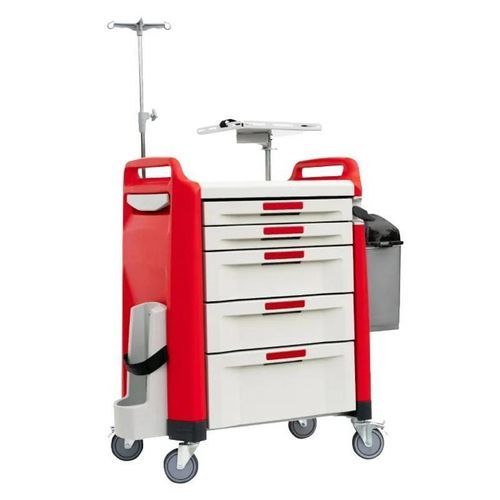 Emergency trolley - MCCA 6500 - MIXTA - hospital / oxygen cylinder / for gas cylinders