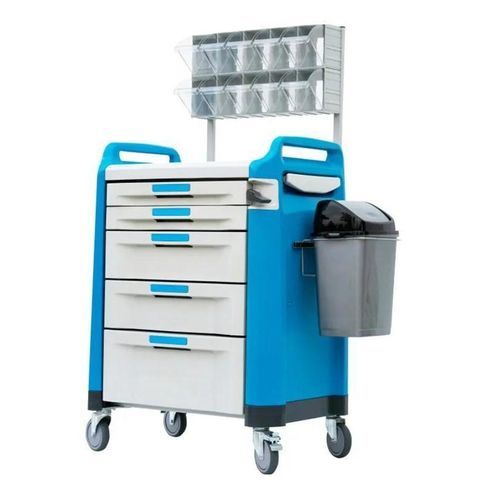Emergency trolley - MCCA 6510 - MIXTA - hospital / for medical devices / for medicine