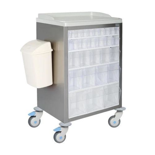 Hospital trolley - MIA 7530 - MIXTA - intensive care / emergency / for clean rooms