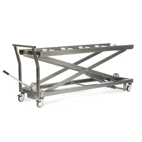 Lifting mortuary trolley - MKL 9002 - MIXTA - preparation / for embalming / handling