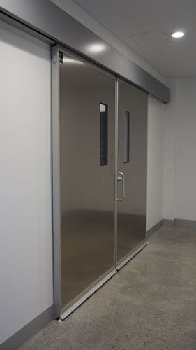 Hospital door - DTH7 - Tané Hermetic - for healthcare facilities / laboratory / sliding
