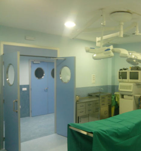 Hospital door - TSP  - Tané Hermetic - for healthcare facilities / laboratory / swing