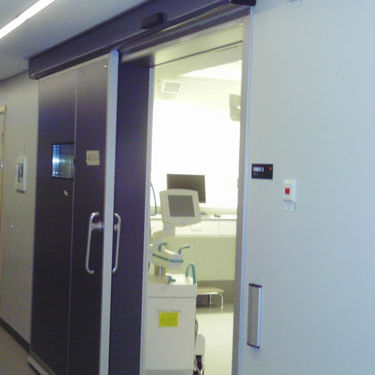 Radiation protection door - TH7 Pb - Tané Hermetic - for radiology services / laboratory / sliding