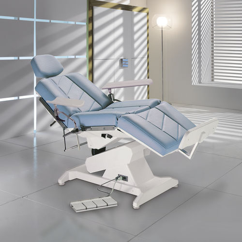 Electric blood donor chair - Hemo - Lemi Syncro Bi-Zak - Lemi MD - 3-section / height-adjustable
