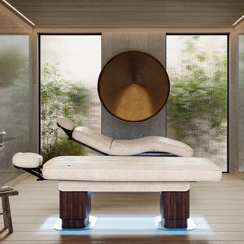 Electric spa table - Milano - Lemi MD - with legrests / with headrest / with tilting backrest
