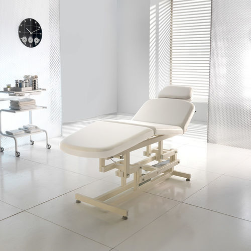 Mechanical massage table - Sosul - Lemi MD - electric / with tilting backrest / with headrest