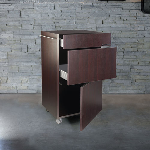 Trolley with drawer - T-Store - Lemi MD - 2-drawer / with storage unit / with large compartment