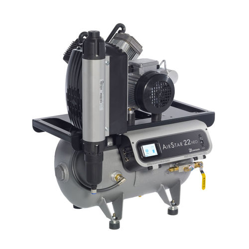 Dental compressor - AirStar 22 NEO - Air Techniques - membrane / oil-free / with air dryer