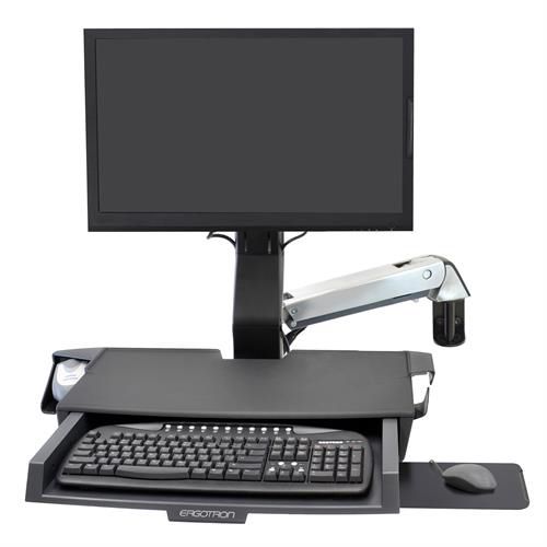 Articulated support arm - StyleView® - Ergotron - height-adjustable / for monitors / medical