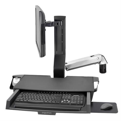 Medical computer workstation - SV Combo - Ergotron - height-adjustable