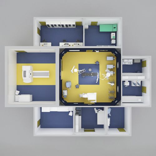 Modular treatment room - Transumed