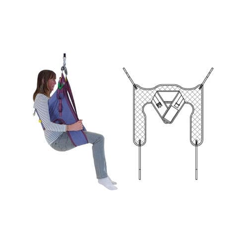 Patient lift sling - Hygiène - SCEMED - leg / arm