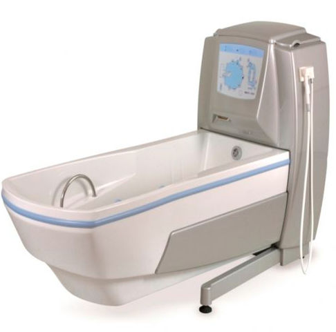 Single-seater balneotherapy bathtub - Magic 3000 - SCEMED - with chromotherapy lamps / with sonotherapy speakers