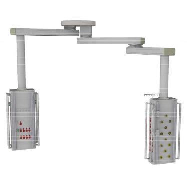 Double medical pendant - ESCO Medicon - ceiling-mounted / intensive care / articulated