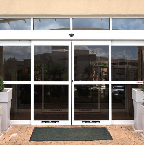 Hospital door - Dura-Glide® Greenstar - Stanley Access Technologies - sliding