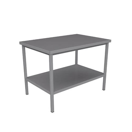 Work table - Sclessin Productions - medical instrument packing / rectangular / stainless steel