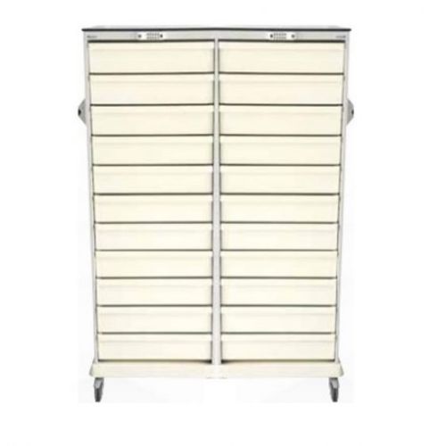 Storage cabinet - ES 18 - Sclessin Productions - for medicine / with drawer / aluminum