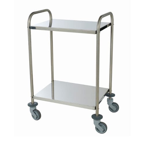 Medical trolley - Sclessin Productions - for instruments / treatment / stainless steel