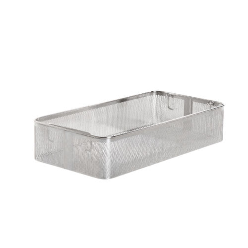 Instrument sterilization basket - DIN - Sclessin Productions - stainless steel / wire