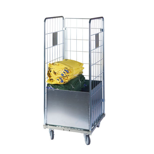 Dirty linen trolley - 372.1042 - Sclessin Productions - medical / transport / cleaning