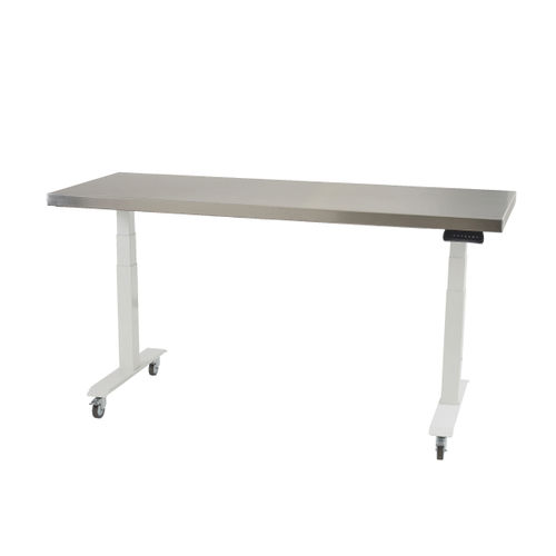 Work table - 372.510 - Sclessin Productions - rectangular / height-adjustable / electric