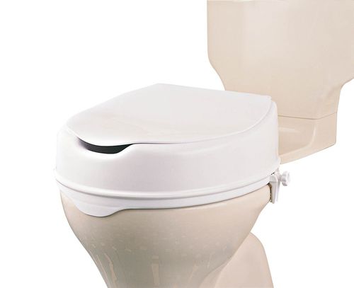 Raised toilet seat with lid - SAVANNAH - Axis Medical and Rehabilitation