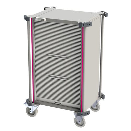 Transfer trolley - NEOP - PRATICIMA - medicine distribution / with tambour door