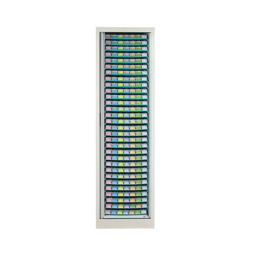 Cabinet with containers - Modulo®  - PRATICIMA - with tray / fixed / metal