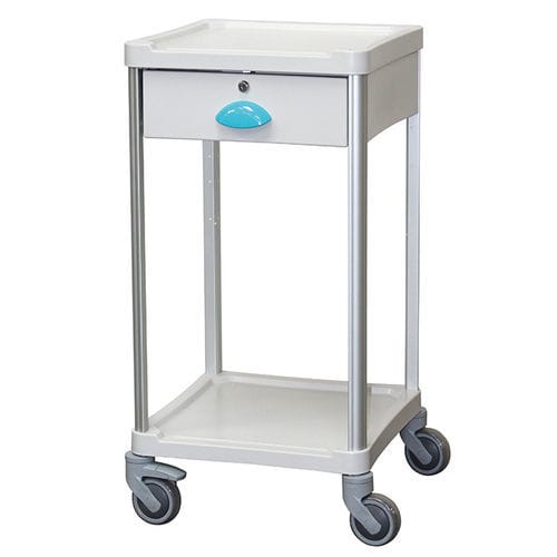 Trolley storage accessory - Résine® - PRATICIMA - anodized aluminum / resin / modular