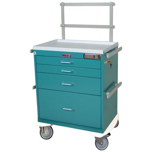 Anesthesia trolley 7351E Harloff medical / hospital / for general