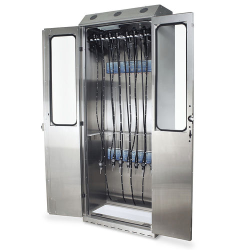Storage cabinet - SCSS8036DRDP-14-DSS3316 - Harloff - drying / for instruments / endoscopic