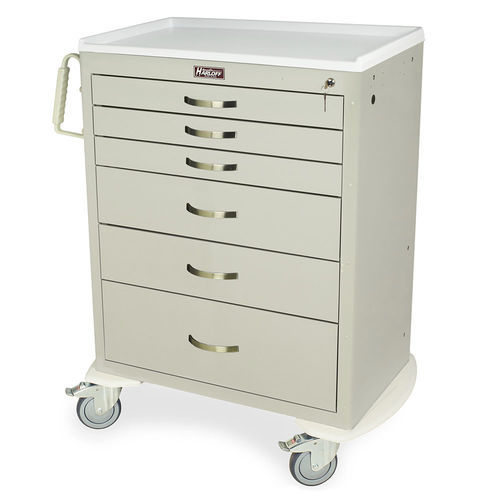 Anesthesia trolley - MDS3030K06 - Harloff - infection control / stainless steel / plastic