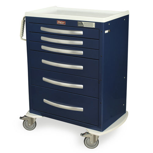 Anesthesia trolley - MPA3030EKC06 - Harloff - storage / plastic / aluminum