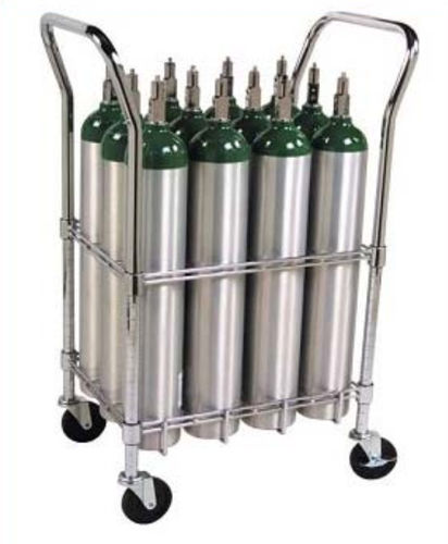 Oxygen cylinder trolley - CYL12 - Logiquip - 12-cylinder