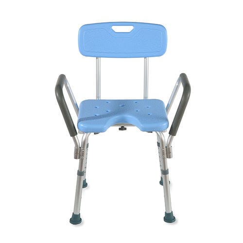 Shower seat - Tecnimoem 97 SL - with armrests / with backrest / height ...