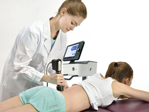 Aesthetic medicine ESWT unit - LGT-2500F - Guangzhou Longest Science & Technology - trolley-mounted