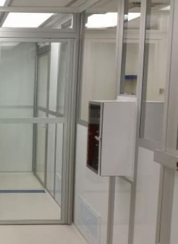 Cleanroom wall structure - DFMZ 1.5 - Healthmark