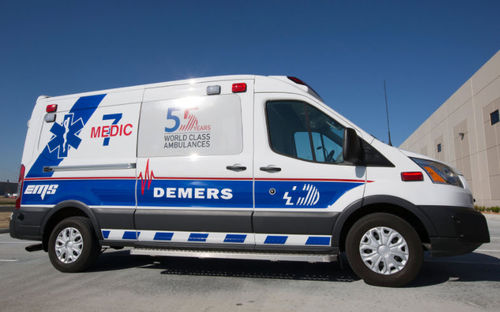 Van ambulance - TRANSIT  - DEMERS - type II / 4x4