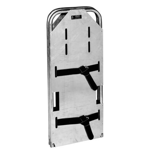 Aluminum backboard stretcher - JSA-362-A - Junkin Safety Appliance Company - foldable