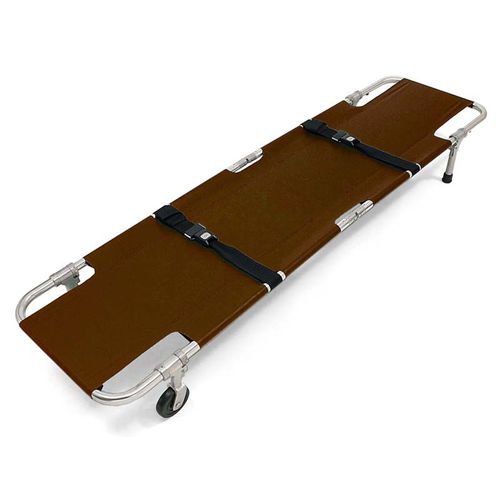 Mortuary stretcher - JSA-602-M - Junkin Safety Appliance Company - folding / on casters / nylon