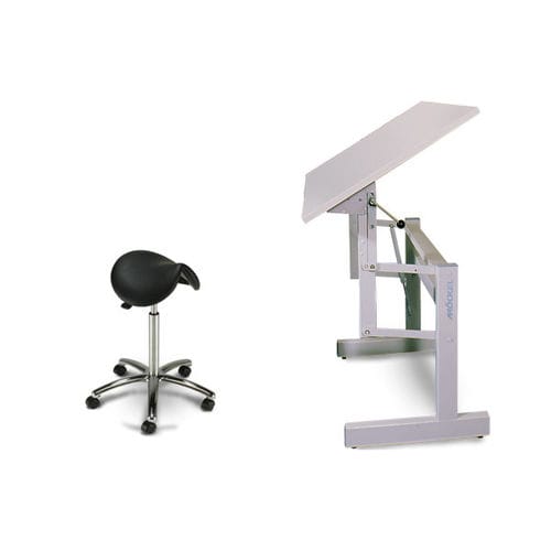 Height-adjustable ergotherapy table - ergo F72 - Möckel Feinmechanik