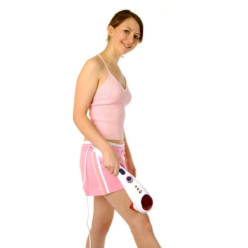 Hand-held body massager - INFRARED - Acumag - heating / battery-powered