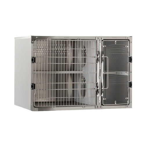 Feline veterinary cage - 902.3630.20 - Shor-Line - modular / stainless steel / polyethylene