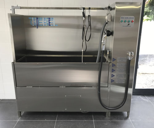 Dog grooming bathtub - Gtebel - floor-mounted