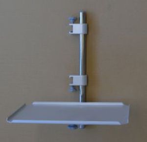 Multi-function shelf - M-GB - Medical Technologies LBI - aluminum / wall-mounted