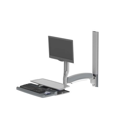 Articulated support arm - APTUS® M - Modular Services Company - for monitors / medical / wall-mounted