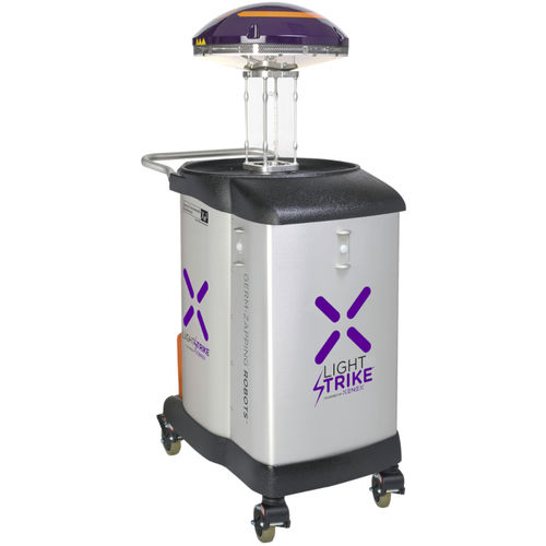 UV disinfection robot - LightStrike™  - Xenex - mobile