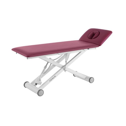 Electric massage table - Nexus S2 - Meden-Inmed - on casters / 2-section
