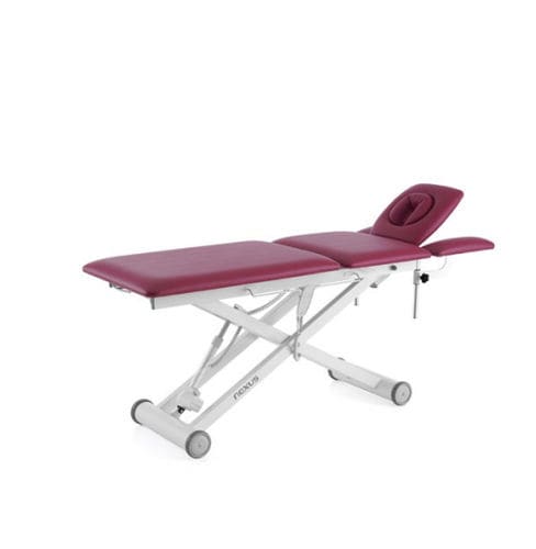 Mechanical massage table - NEXUS P5 - Meden-Inmed - on casters / with armrests / 3-section