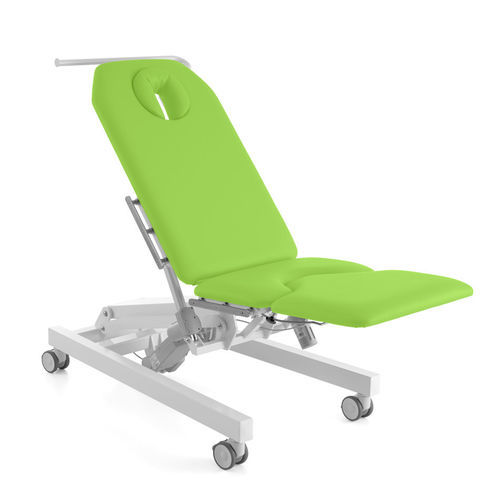 Gynecological examination chair - Wenus - Meden-Inmed - electric / foot-operated / with adjustable backrest